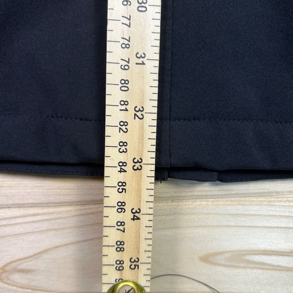 Calvin Klein Jacket Womens Large Black Water Resistant Stretch Rain Coat - Picture 14 of 14